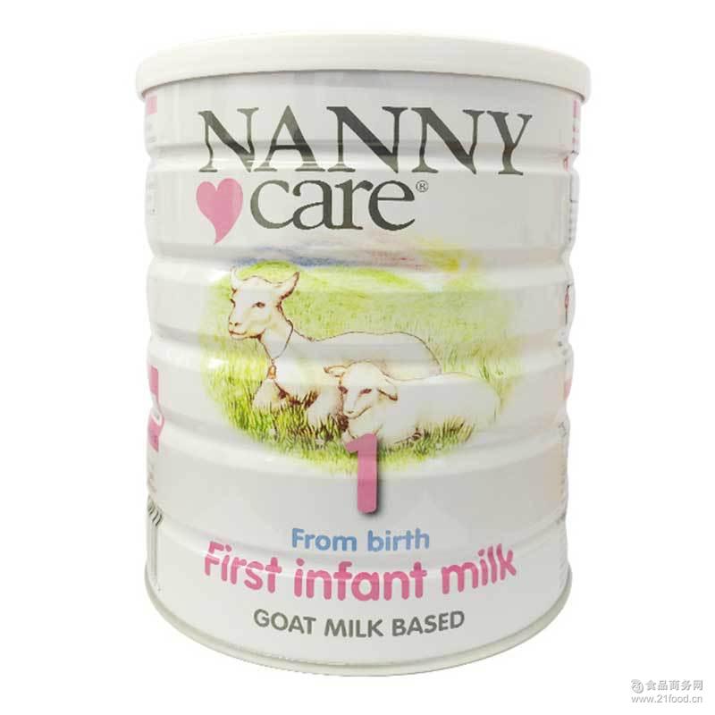 纳尼凯尔Nannycare羊奶婴幼儿羊奶粉1段 无痕