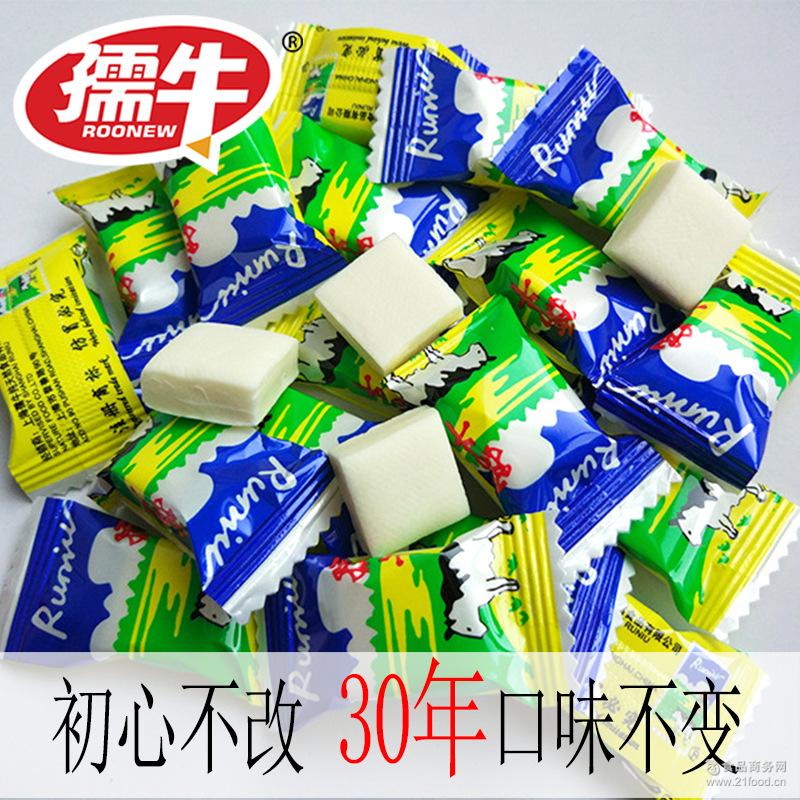 童年怀旧牛奶奶糖系列380g/包休闲办公零食鲜奶糖 孺牛原味糖果