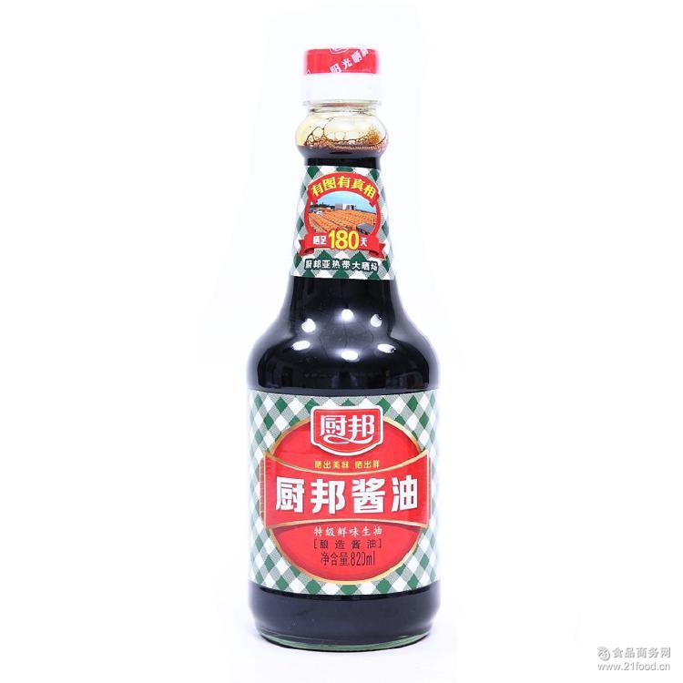 厨邦 820ml-6瓶 生抽酱油 99.00.00 /箱