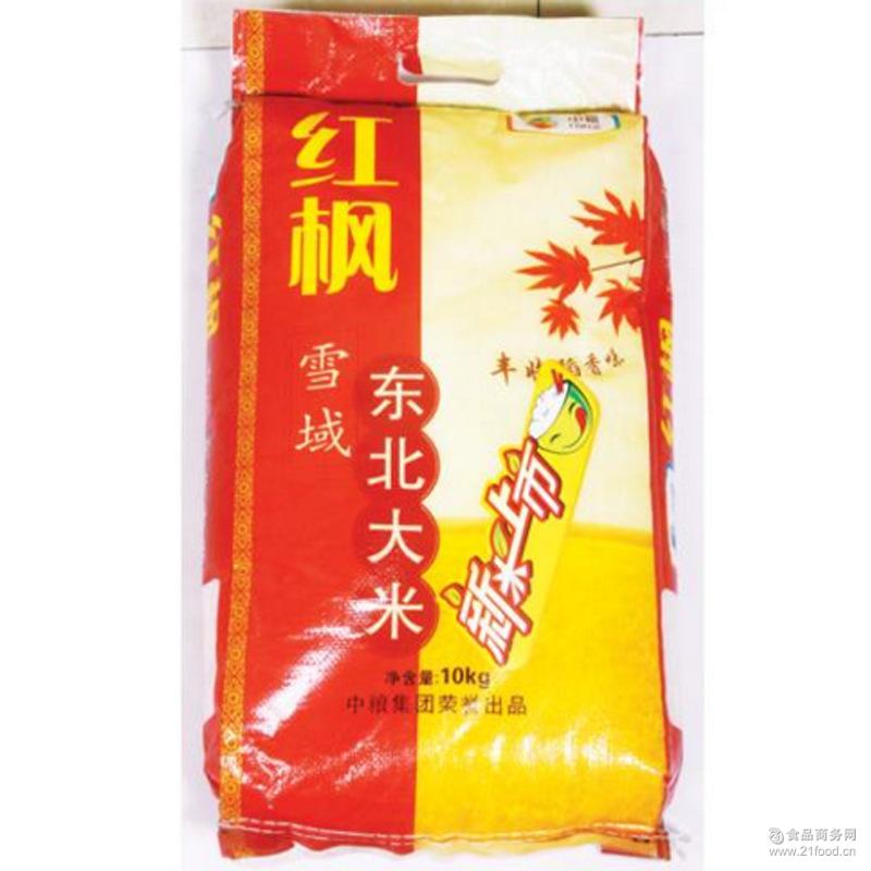 25KG袋装优质大米 口感滋润 中粮红枫雪域东