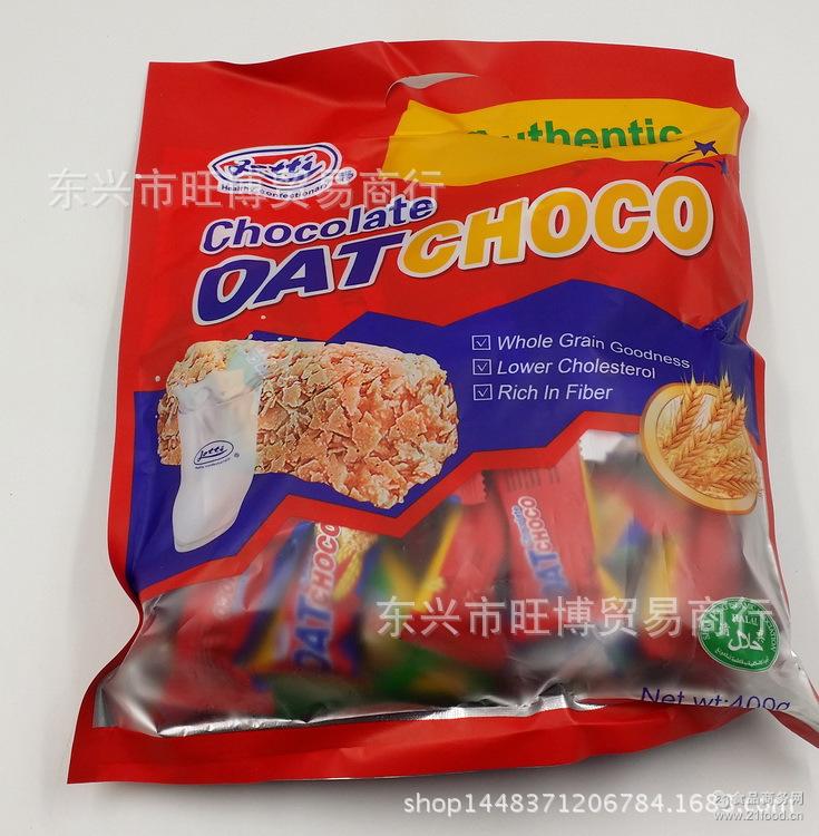 24包/箱 oat 燕麦巧克力400g 早餐点心营养搭配 choco