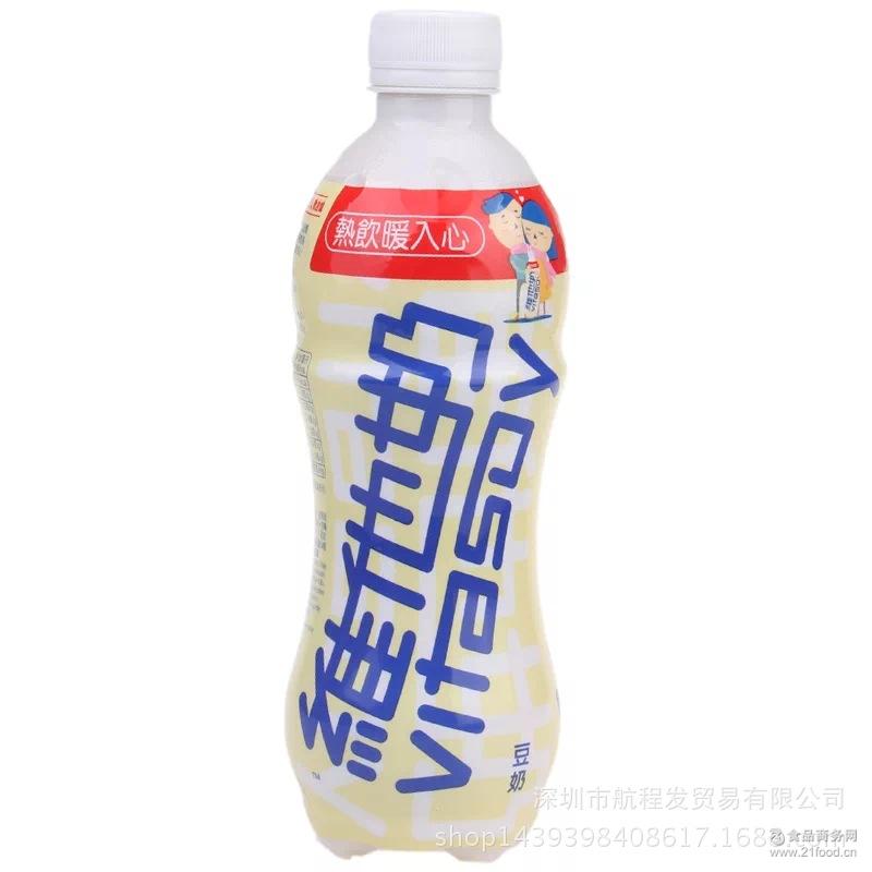 进口饮料 香港维他奶系列 480ml*24瓶1箱 胶瓶装 原味豆奶