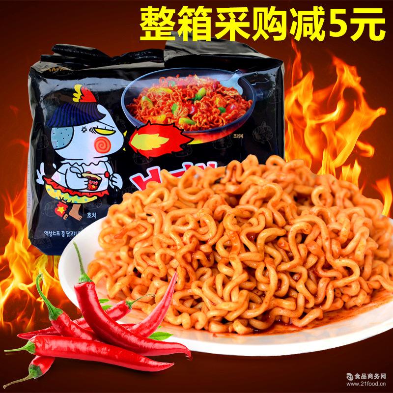 慕妮丝火鸡面140g*5包超辣鸡肉味拌面速食即