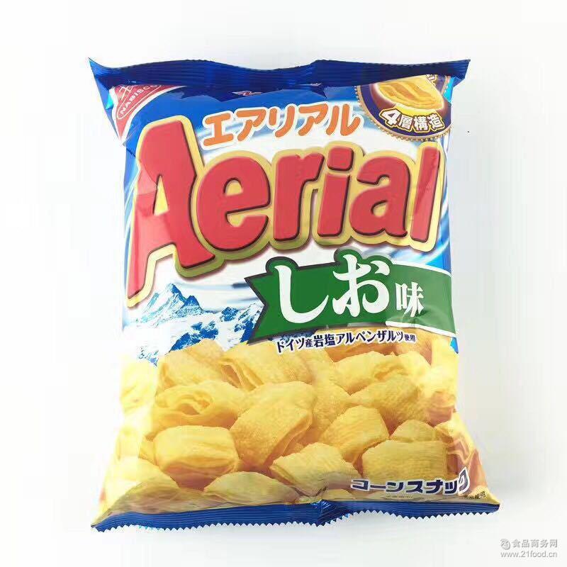 浓厚芝士玉米味70g 纳贝斯克ybc 日本进口零食 4层脆圈膨化食品