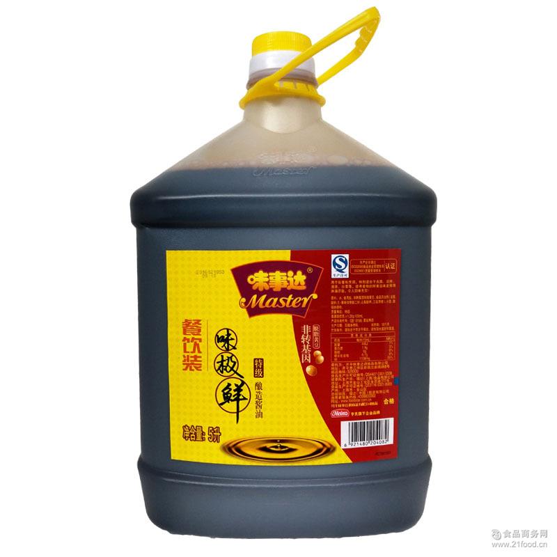 味事达味极鲜5l 餐饮装 调味品 5升 特级酿造酱油