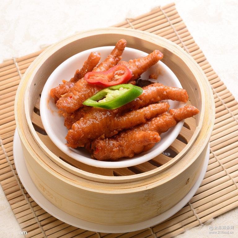 茶餐厅冷冻食品批发10袋 港式豉汁蒸凤爪 鸡爪豆豉鸡脚