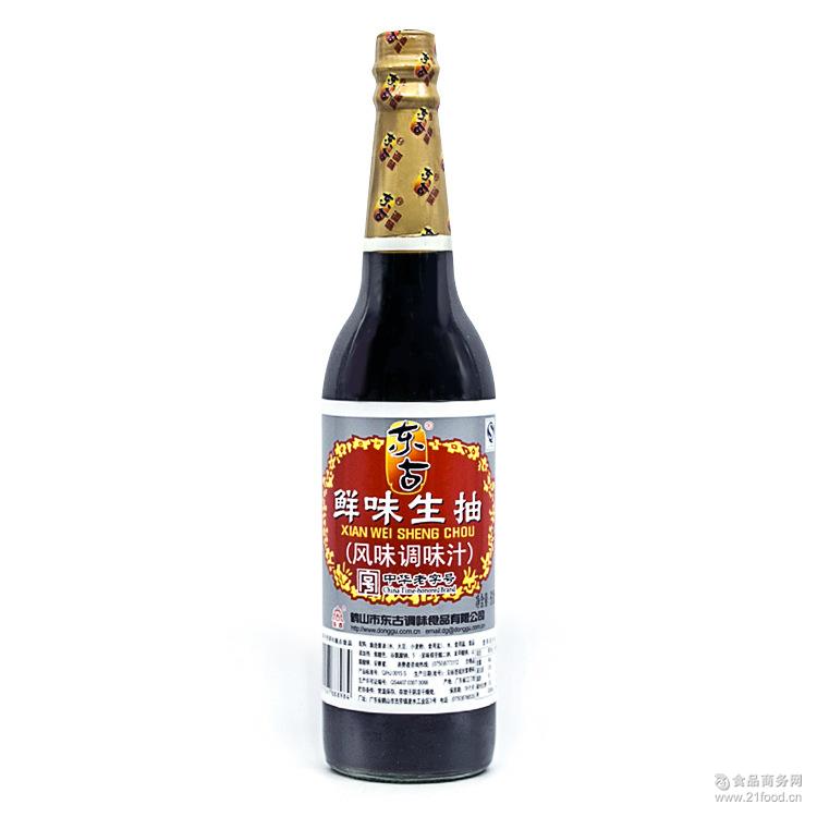 东古鲜味生抽610ml 厂价直销