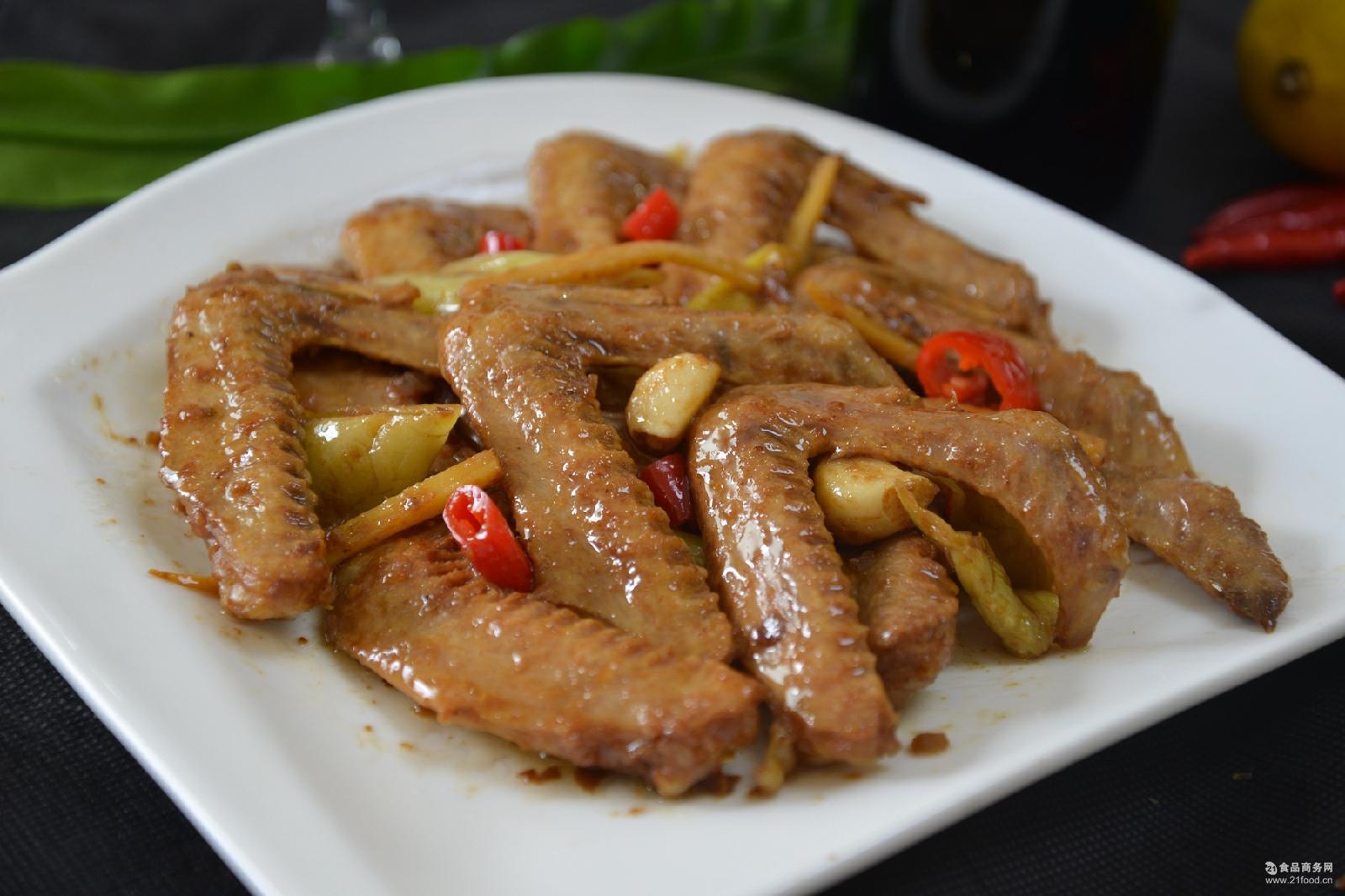 广西特产名菜滋韵阁食品本地风味柠檬鸭翅膀5