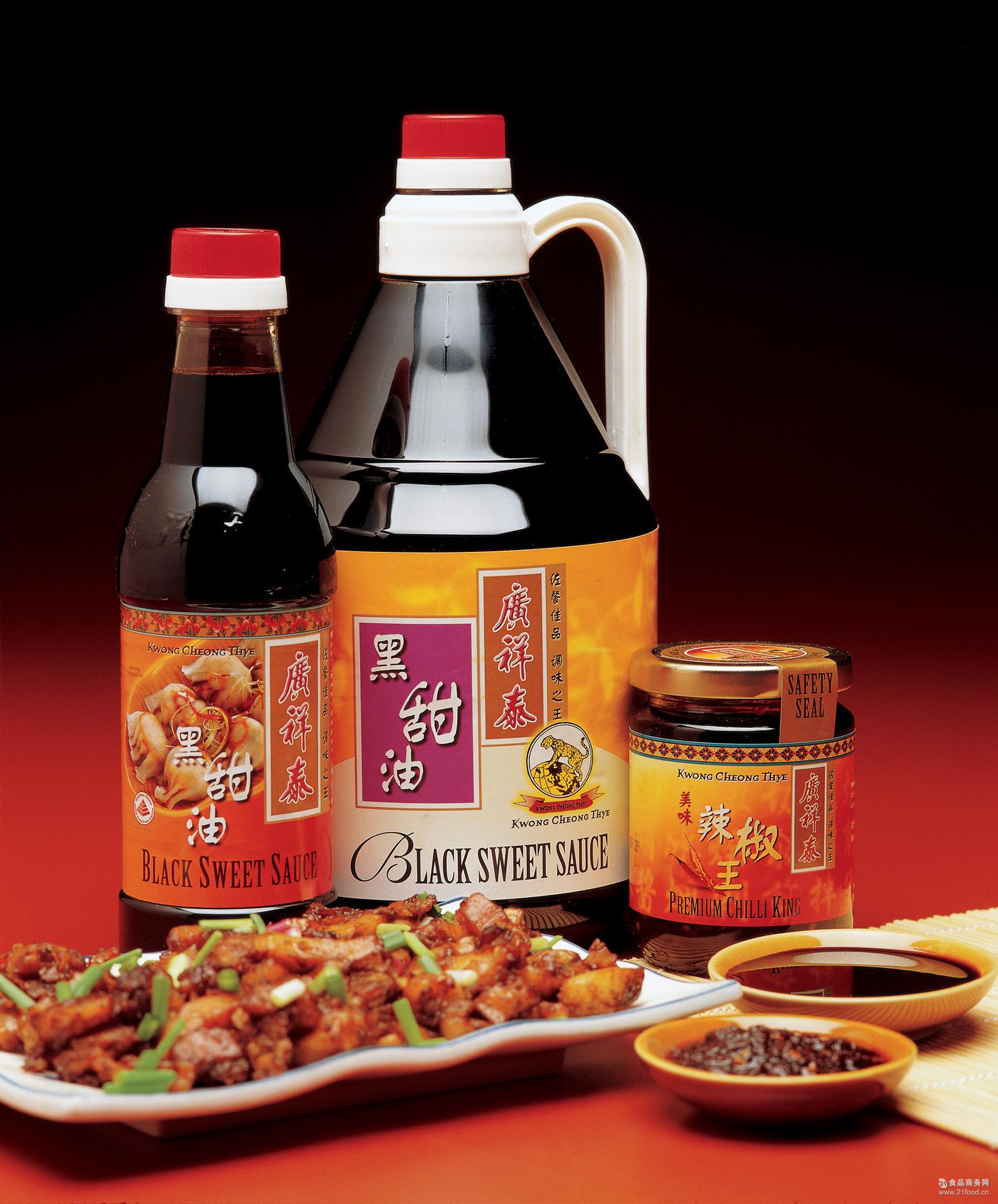 新加坡进口调味品 广祥泰黑甜油酱油色泽鲜亮厨房 调味料批发