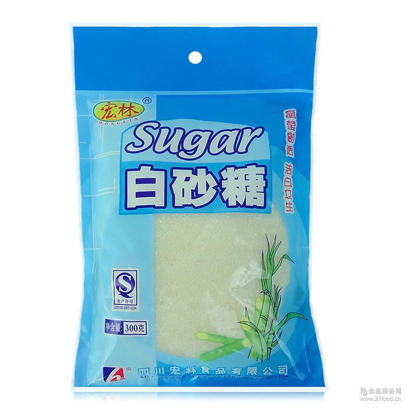 四川宏林300g*50袋装白砂糖原料调糖代发咖啡v袋装糖一件烘焙双汇冷鲜肉店有鸡胸肉吗图片