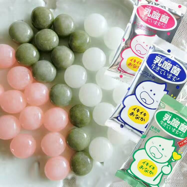 创意零食 日本进口休闲零食 原味抹茶乳酸菌糖