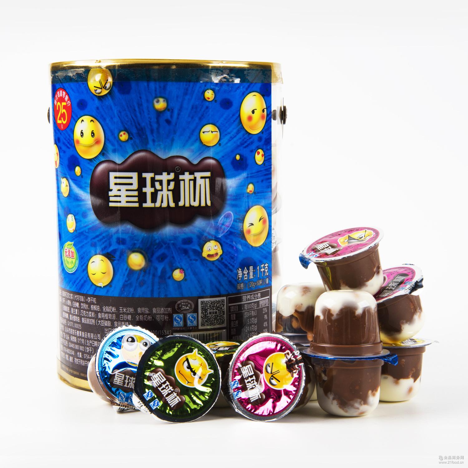 饼干粒甜甜乐 量大从优 星球杯 巧克力浆 1000g/桶