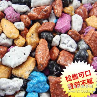 心型彩色石头糖果巧克力 特产车厘哥夫云石朱古力