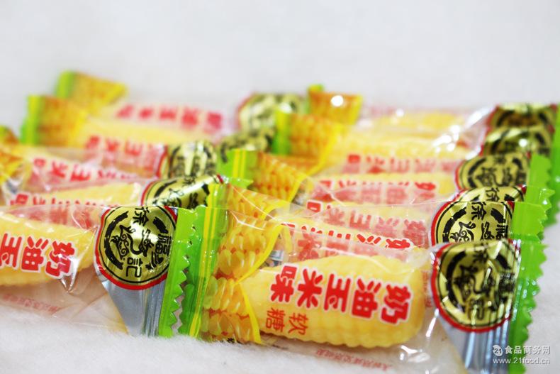 食品类 休闲食品 糖果 > 徐福记系列散装糖果奶油玉米软糖12斤/箱散称