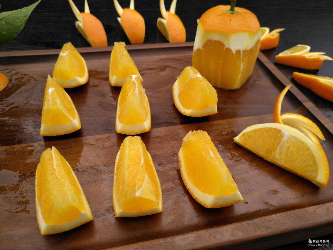 新鲜水果秭归脐橙纽荷尔橙子一件代发 盈滋传