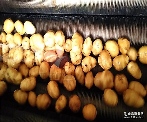 土豆去皮清洗机可来料做实验用事实说话
