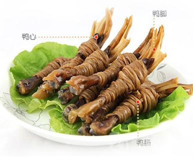 鸭脚包水阳徐立平宣城水阳三宝单心鸭脚包散装腌腊肉