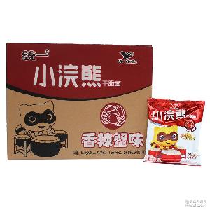 3口味可选 干脆面 香辣蟹味 干吃面 46克*30袋 小浣熊方便面$24.