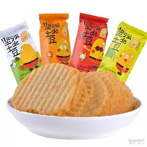 办公室零食小吃休闲膨化 非油炸薯片食品 小 ￥2.40