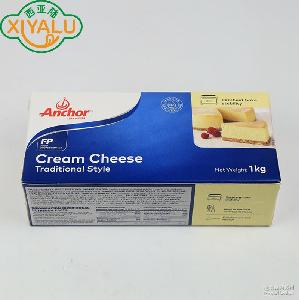 安佳奶油芝士奶酪1kg/盒 烘焙蛋糕奶酪 安佳忌廉芝士奶油